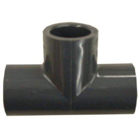 LASCO 801007BC Pipe Tee, 34 in, Slip, PVC, SCH 80 Schedule 801007-BC